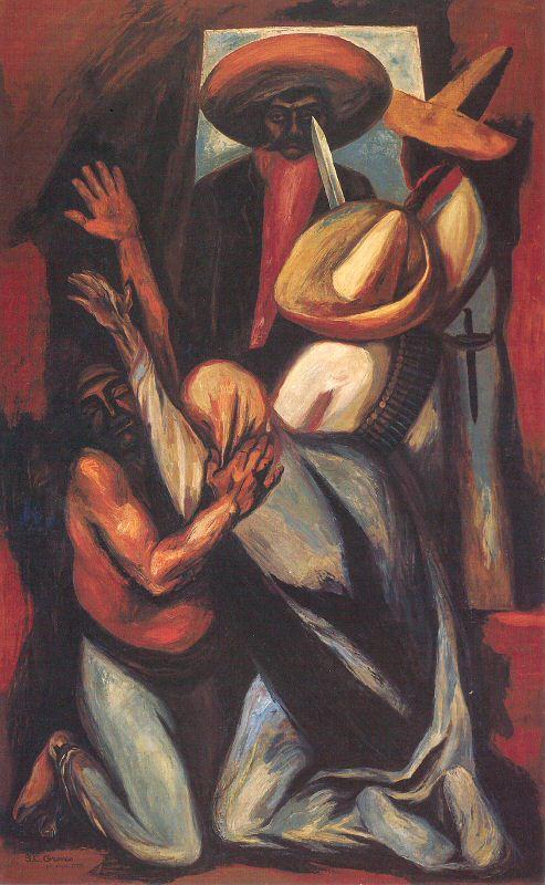 Orozco, Jose Clemente Zapata oil painting image